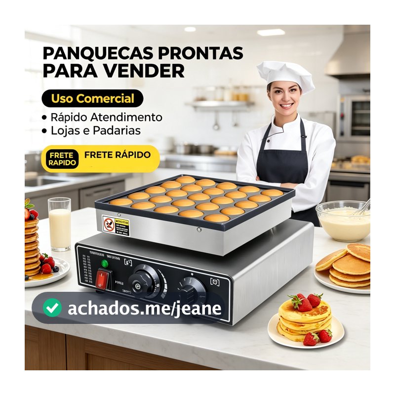 Máquina Waffles Elétrica Profissional 25 Hotcakes Panqueca de Casa Cozinha Fazer Waffle Panquecas Automático