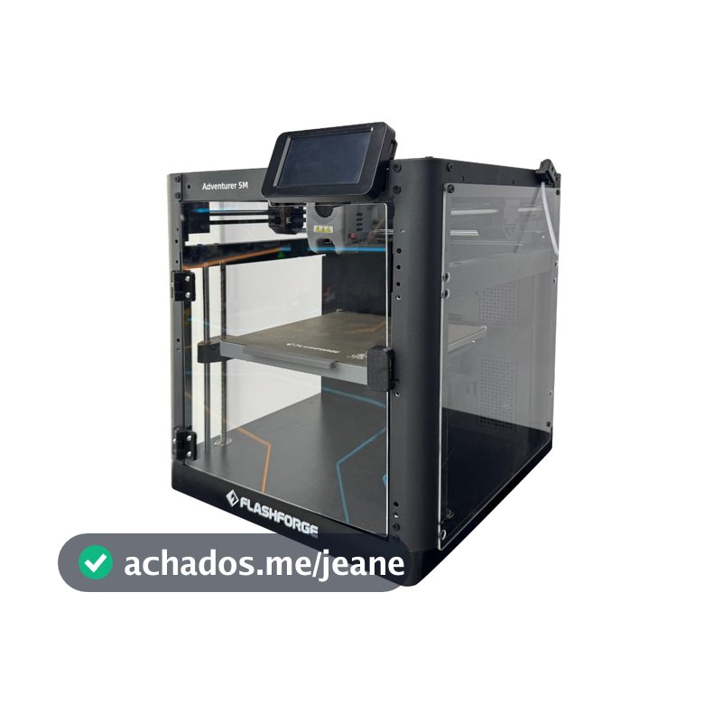 Kit Fechamento Acrílico Para Impressora 3D Flashforge 5M