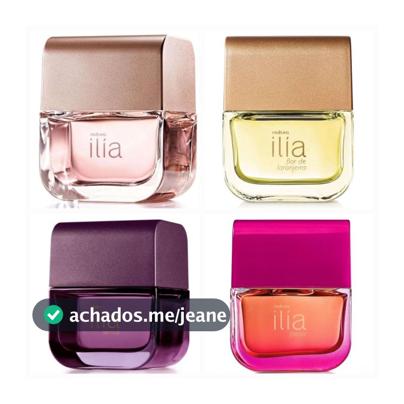Natura Desodorante Perfume Ilía Feminino 50 ml