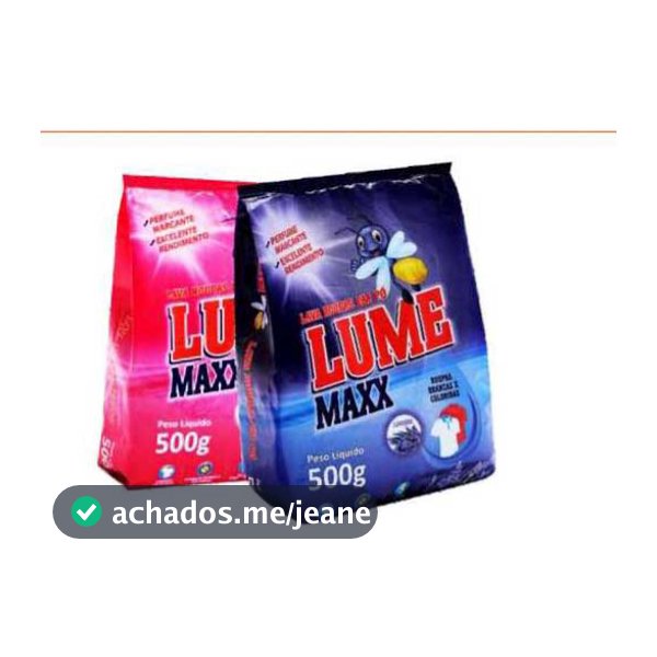 Sabão Em Pó Lume Maxx 500g