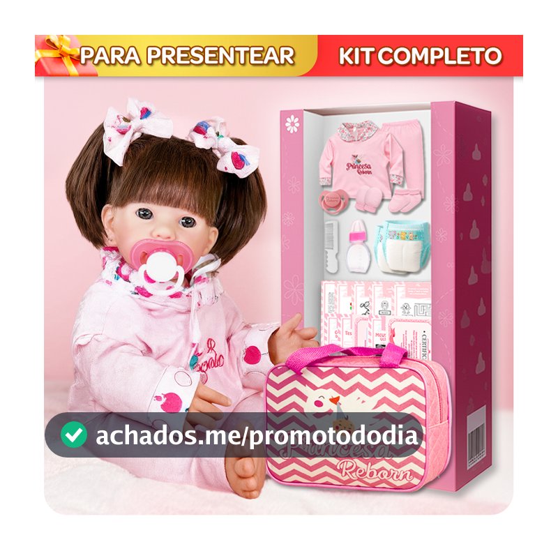 Bebe Boneca Reborn Realista 100% Silicone Para Presente Promoção