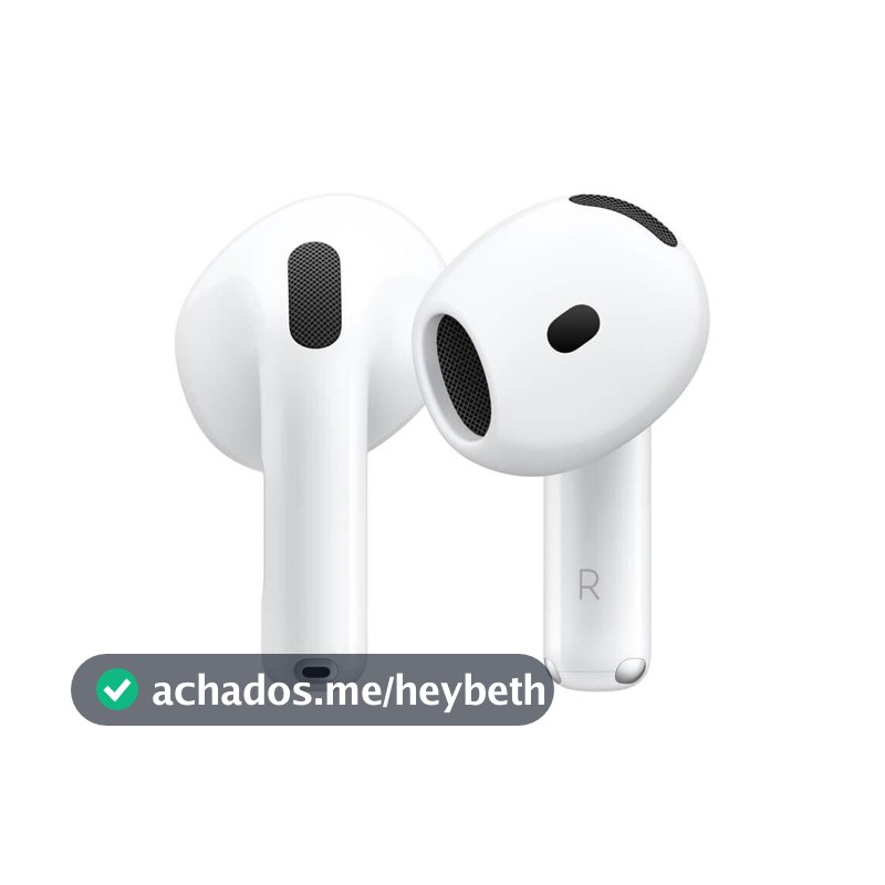 Airpods 4 Apple Original Novo Garantia 1 Ano NF