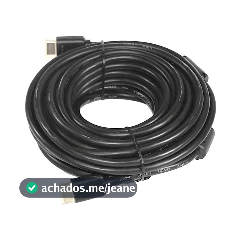 Cabo Hdmi Full Hd 4k para TV