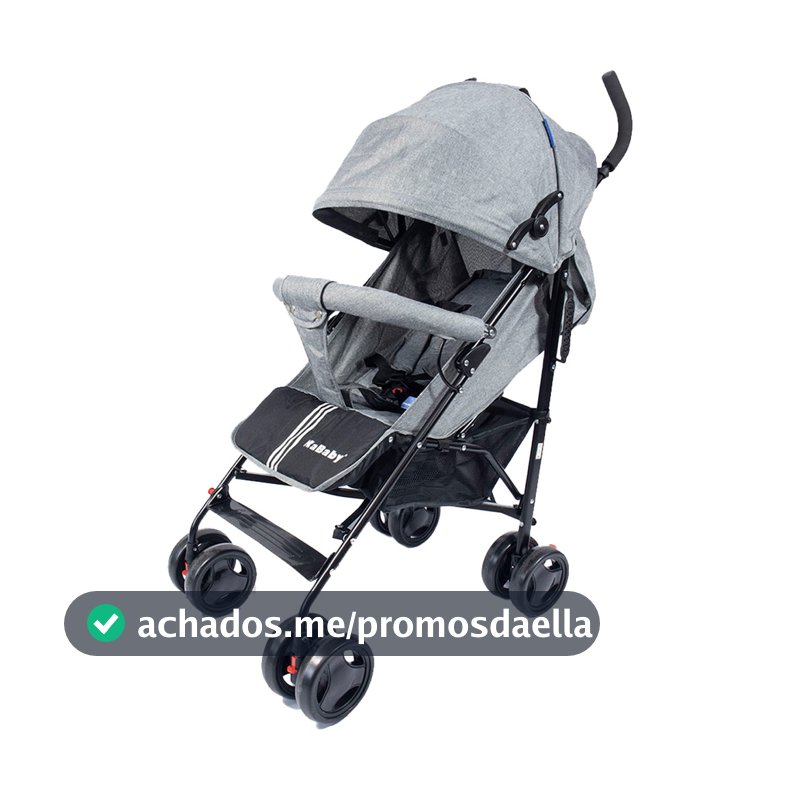 Carrinho de Bebê Guarda Chuva Luvy Reclinável Dobrável Com Cesto Cinto e Capota Até 15kg