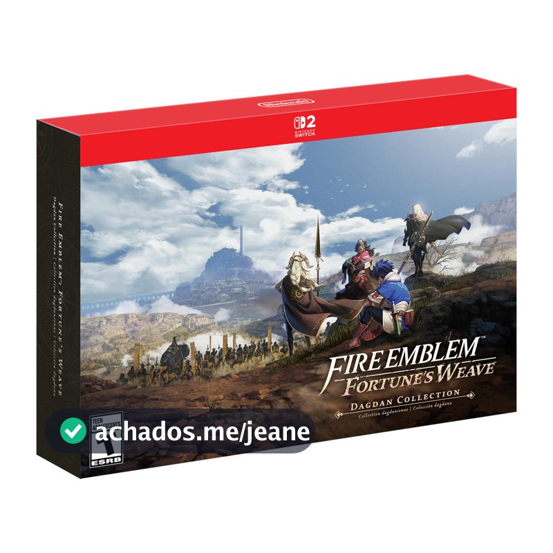 Fire Emblem Fortunes Weave Dagdan Collection Switch 2 Midia Fisica
