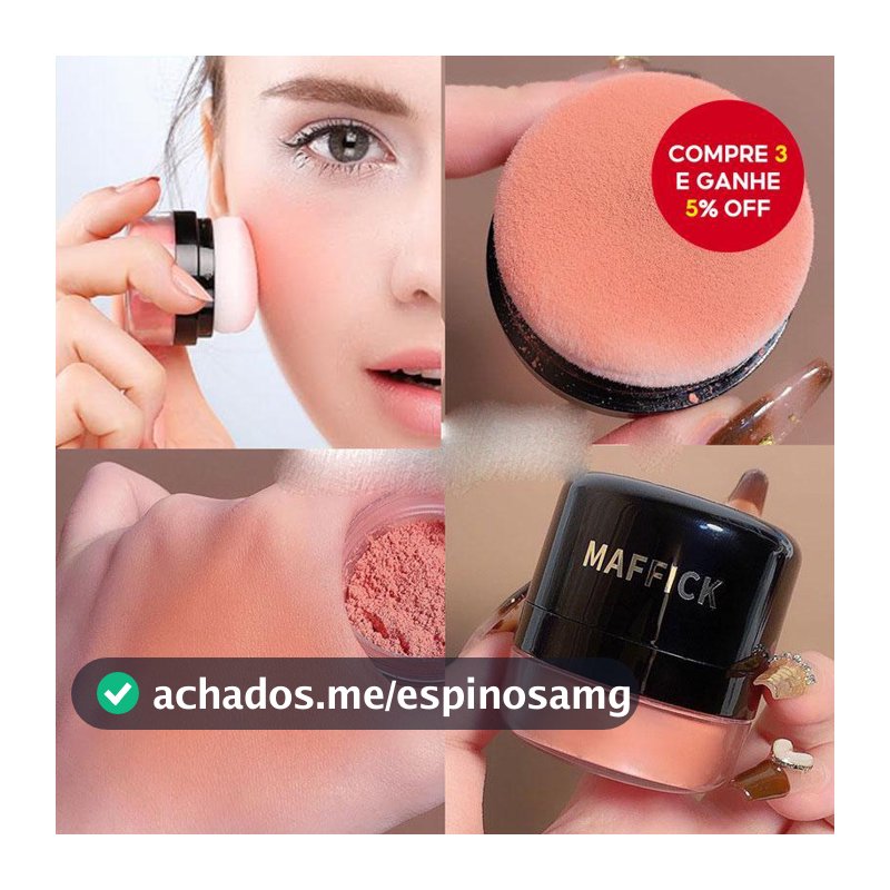 Vital Blush Powder Skin Friendly E Soft Color Air Cushion Parece Até Mesmo Em Pó