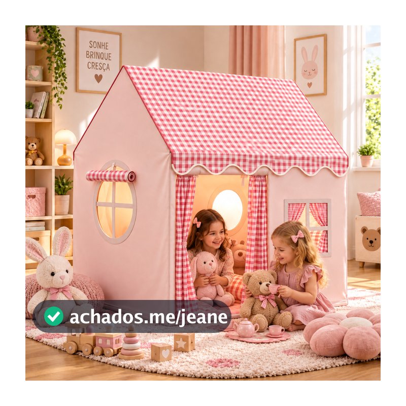 Barraca Infantil Tenda Festa Pijama Portátil