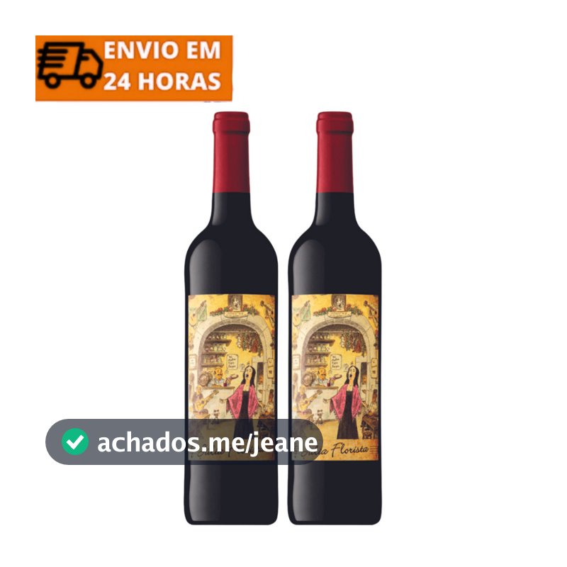 Kit 2 Vinhos Tinto Português Julia  Florista 750ml