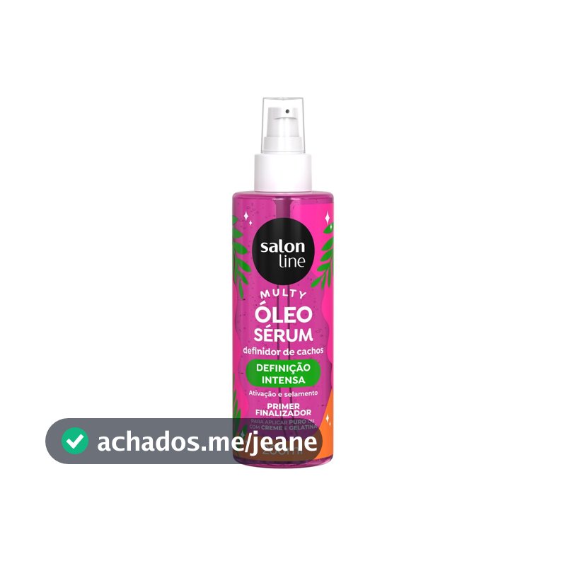 Óleo Sérum Cachos dos Sonhos Multy Definição Intensa 200ml