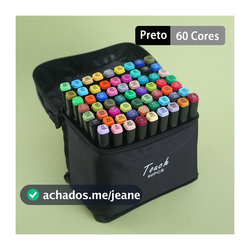 24/36/48/60/80 peças Caneta Marcadora De Ponta Dupla Conjunto De Canetas De Aquarela Especial