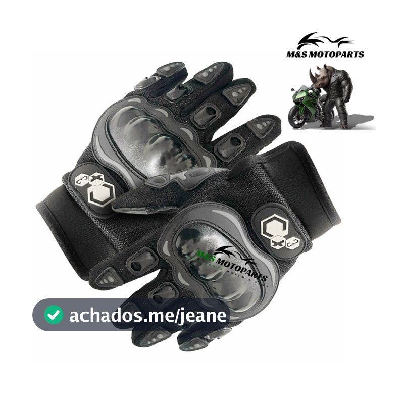 Luva Para Motoqueiro Com ou Sem Touch - Luva Proteção ao Frio Resistente Com Entrada de Ar