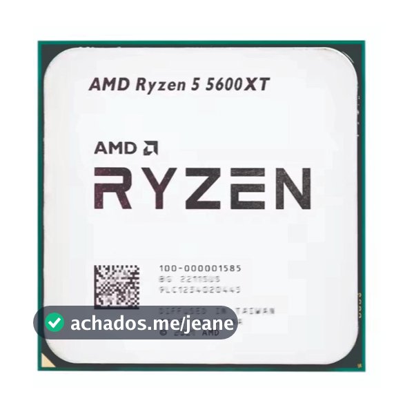 Ryzen 5 5600XT AMD AM4 4.7 GHz 6 Cores 12 Threads (novo S/Box)