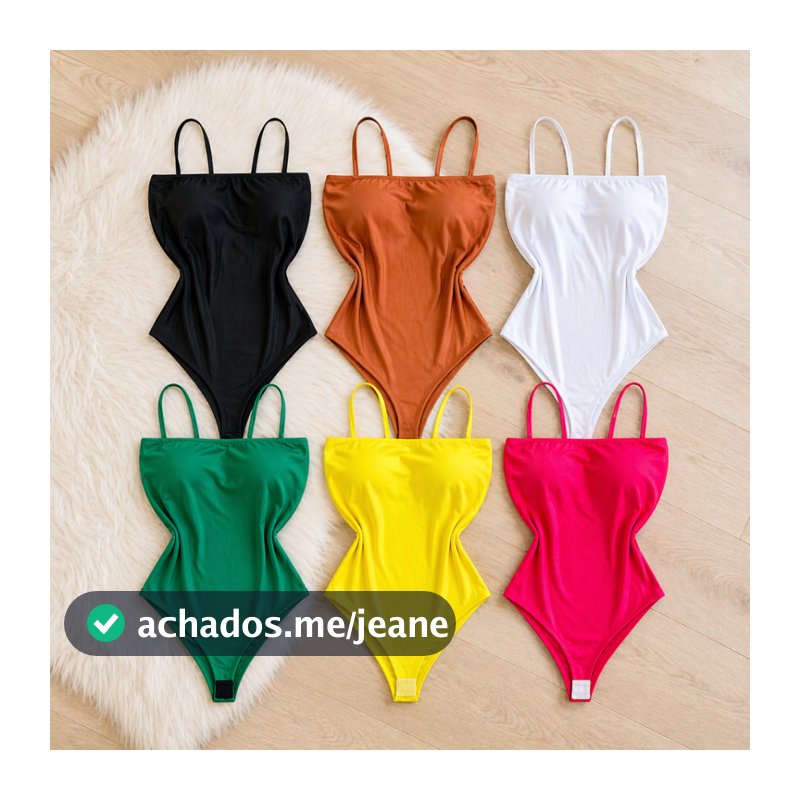 Body reto basico com bojo body feminino modelador