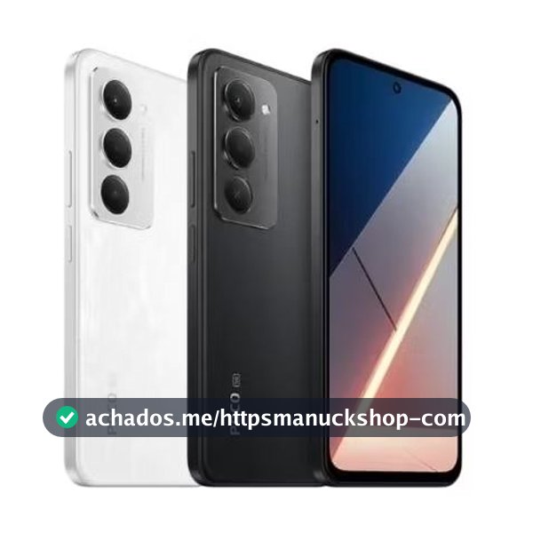 Celular POCO M8S NFC 5G 6GB RAM 128GB / 8GB RAM 256GB Dual Sim Versão Global