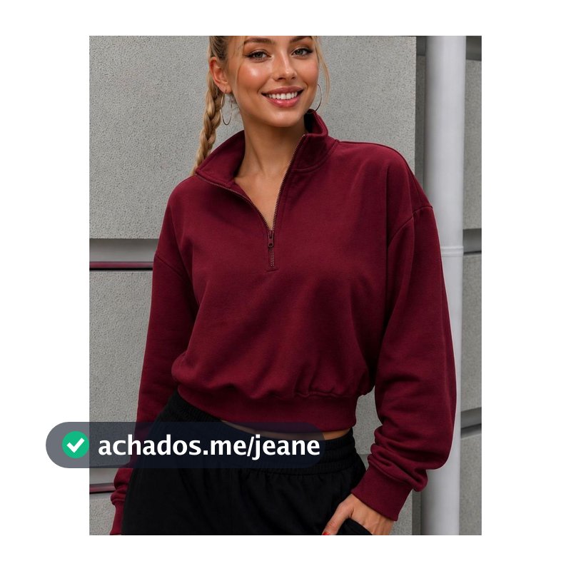 Moletom Feminino Oversized Gola Alta Premium Casual Chic Confortável Manga Longa Moda Inverno