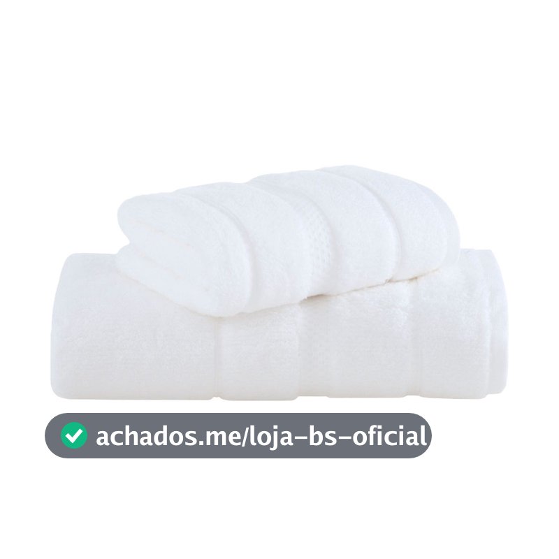 Jogo de Toalhas Buddemeyer Vision Dual Air Gigante Branco 2 peças