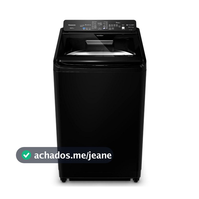 Lavadora Panasonic 19Kg Intuitive+ Preta Smartsense - NA-F190G1