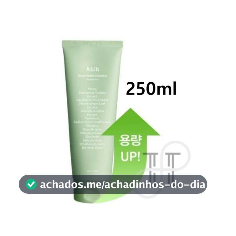 🇰🇷 [250ml] Abib Acne foam cleanser Heartleaf foam 250ml, Korean Skincare