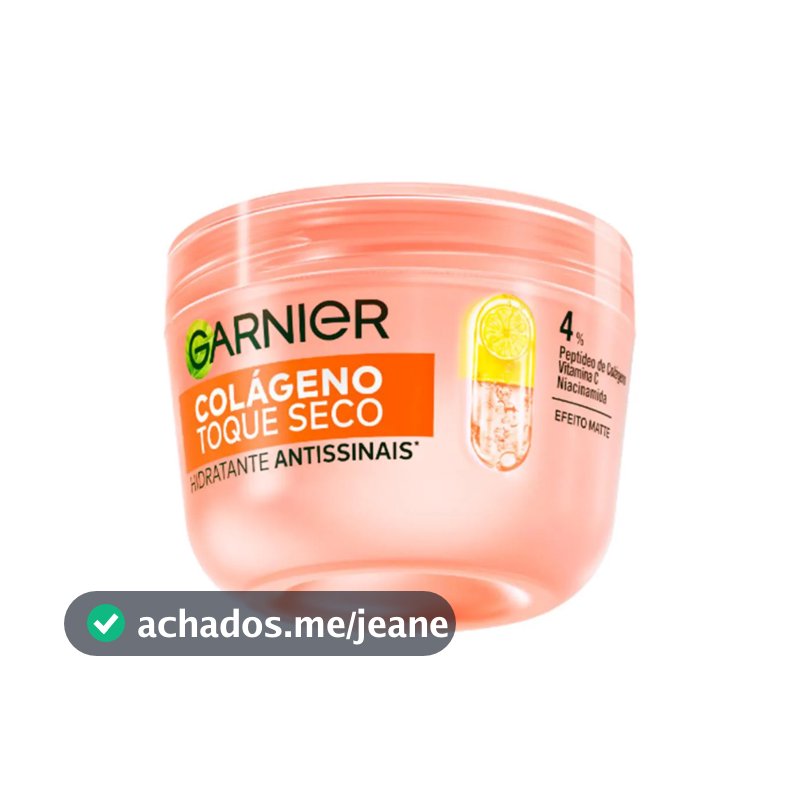 Hidratante Facial Antissinais Garnier Colágeno Toque Seco 85g