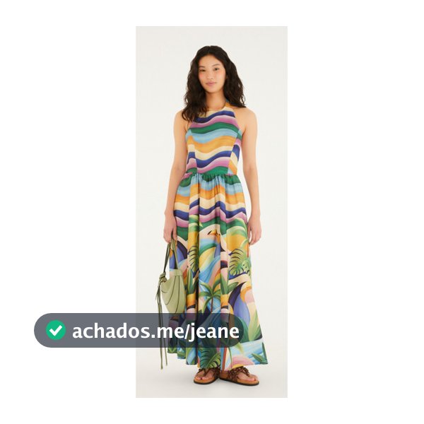 VESTIDO LONGO MONTANHA DE TUCANO FARM