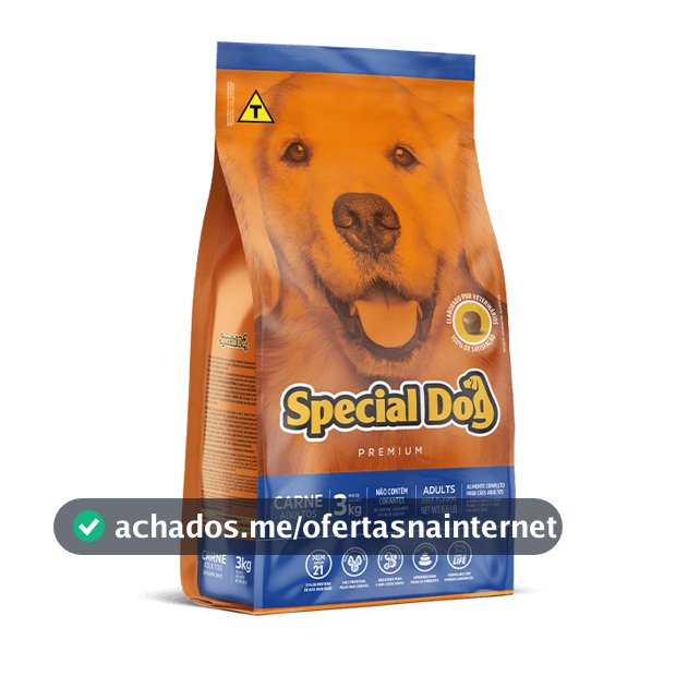 Ração Special Dog Adulto Carne 20 kg