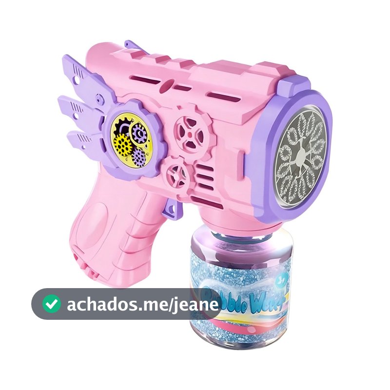 Brinquedo Maquina Bolha De Sabão Pistola Automática judy store