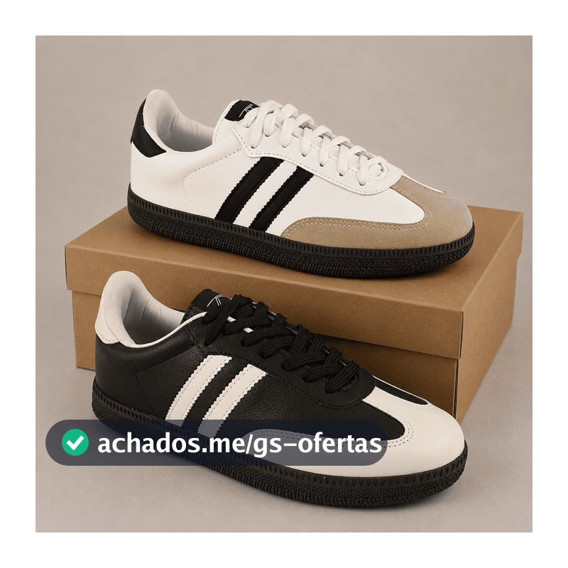 Kit 2 Tênis Femininos Casuais Camurça Detalhe Lateral Listra Dupla Moderno Confortável Moda