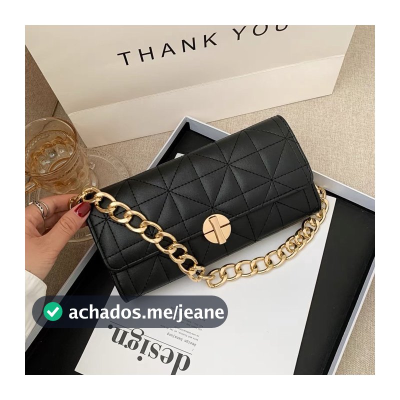 Bolsa baguette celebridade bordada linha axila bolsa de ombro único corrente de verão pequena bolsa quadrada 7725