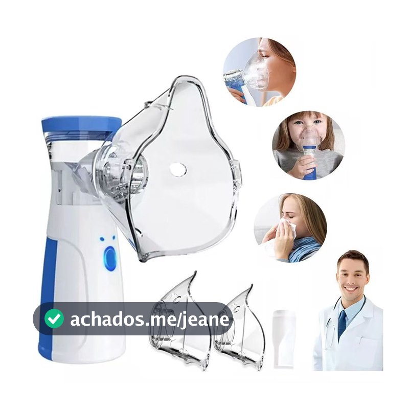 Nebulizador Máquina Portátil Nebulizadora Para Crianças Adultas Inalador De Asma Atomizador N11
