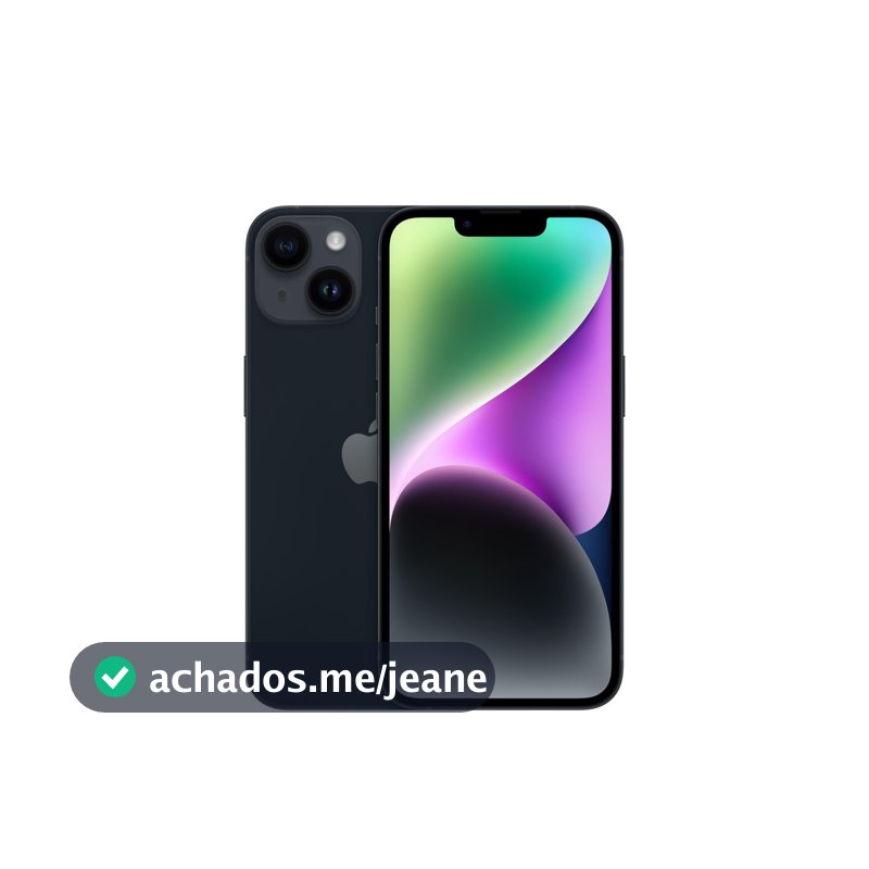 Usado: iPhone 14 128GB Preto Bom - Trocafy - Apple
