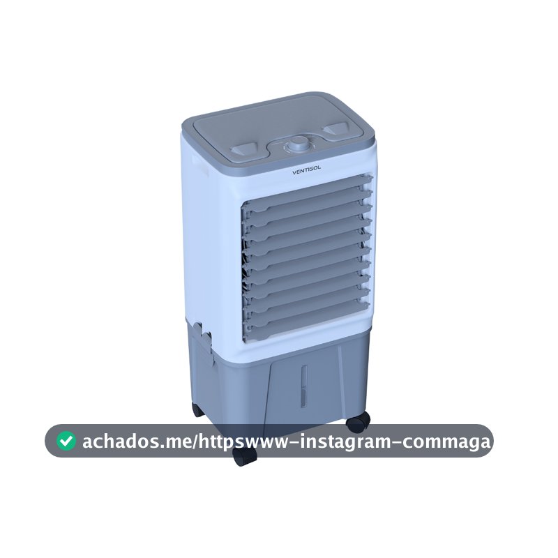 Climatizador Ar Ventisol Portátil Turbo Evaporativo 16 Litros 5 em 1 Umidificador CLIN16 PRO 130W