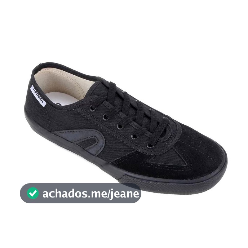 Tênis Rainha VL 2500 Infantil - Preto