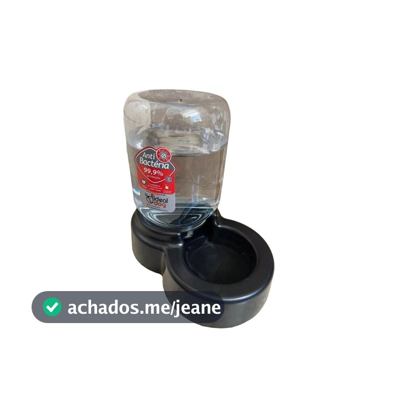 Bebedouro Gravidade 3L Antibacteriano para Cães e Gatos – Ideal Dog | Sem Energia Elétrica