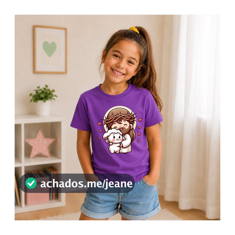 Camiseta Feminina, Blusinha Feminina Gospel, Camiseta Roxa, Camiset cristã