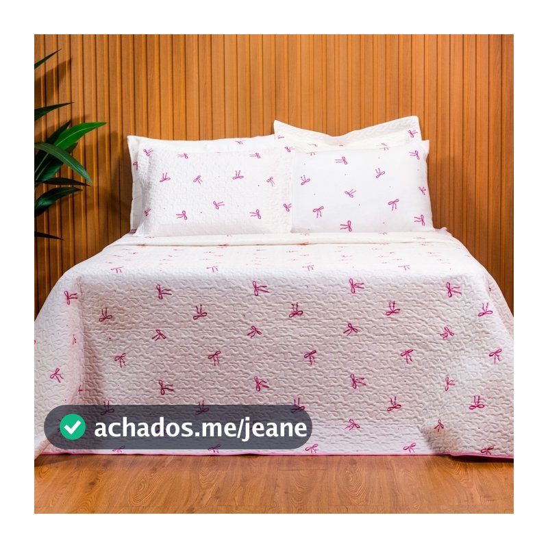 Colcha Cobre Leito Casal Queen