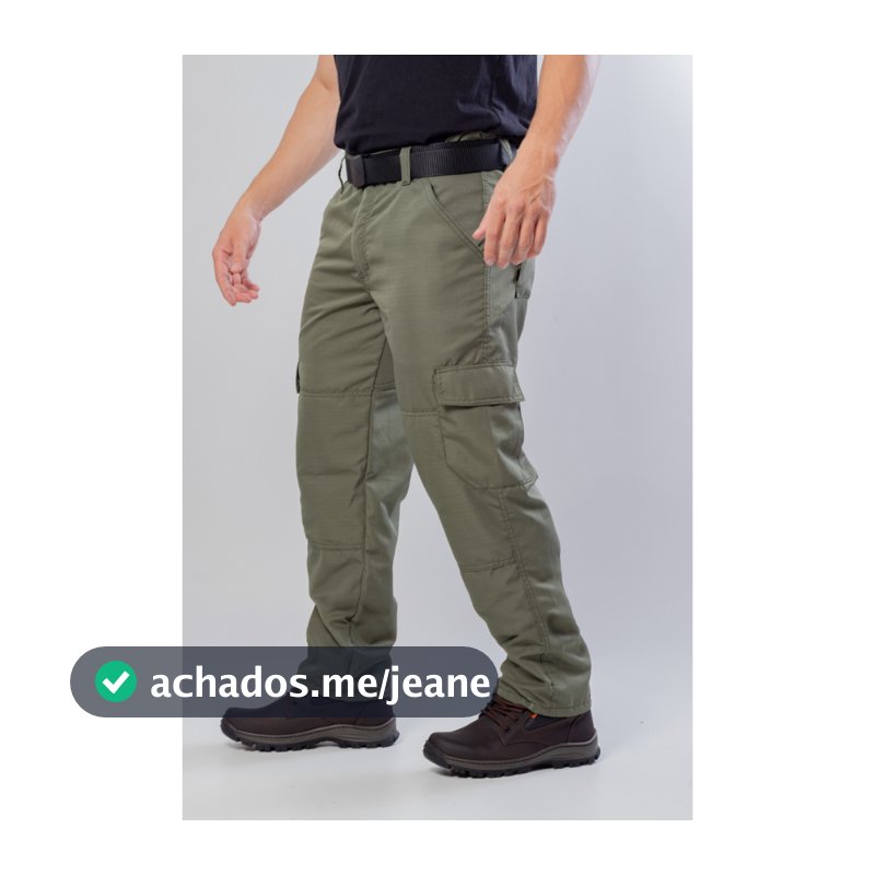 CALÇA DE PESCA 6 BOLSOS CARGO SECAGEM RÁPIDA RESISTENTE LEVE