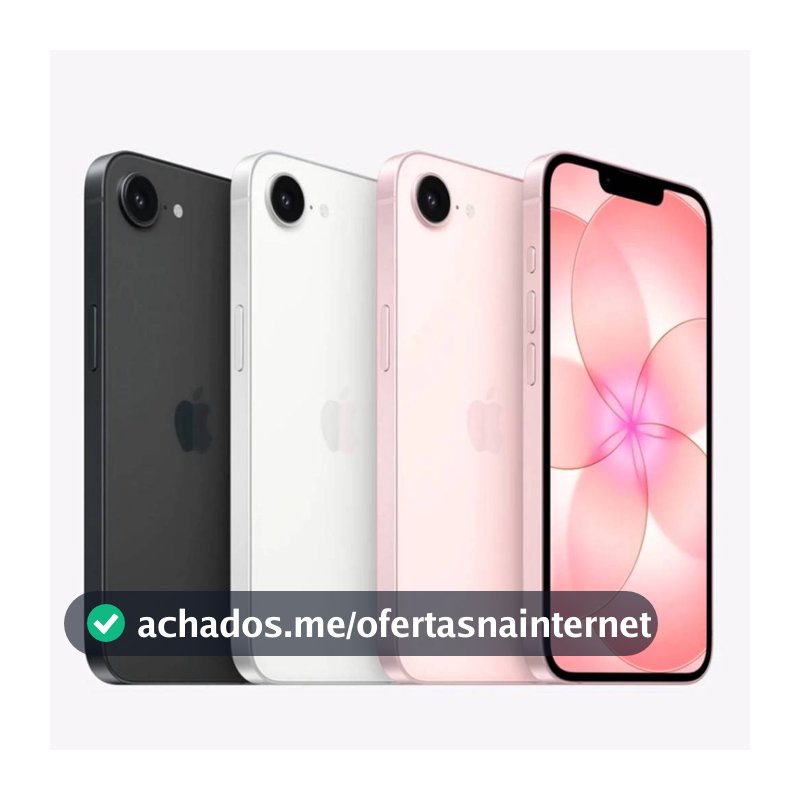 Celular Apple iPhone 17e 256GB 512GB eSim Tela 6,1" 48MP iOS 5G NFC Original Garantia Apple