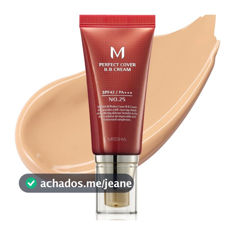 Base Facial Missha Perfect Cover BB Cream - 50ml Original - Promocao