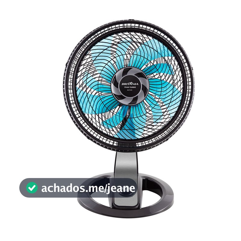 Ventilador Britânia 2 em 1 Tecnologia Maxx Force 174W BVT491