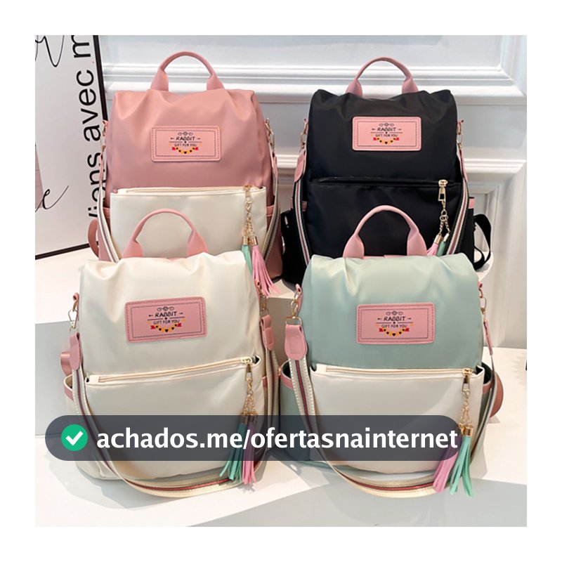 Mochila Anti-roubo Multifuncional Feminina Oxford Pano Impermeável Mochila De Estudante Mochila De Grande Capacidade