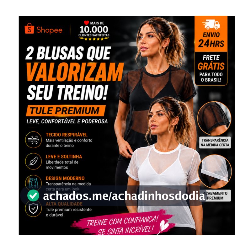 2 Blusa Tule Feminina Academia FITNESS Premium Respirável e Confortável Moderna