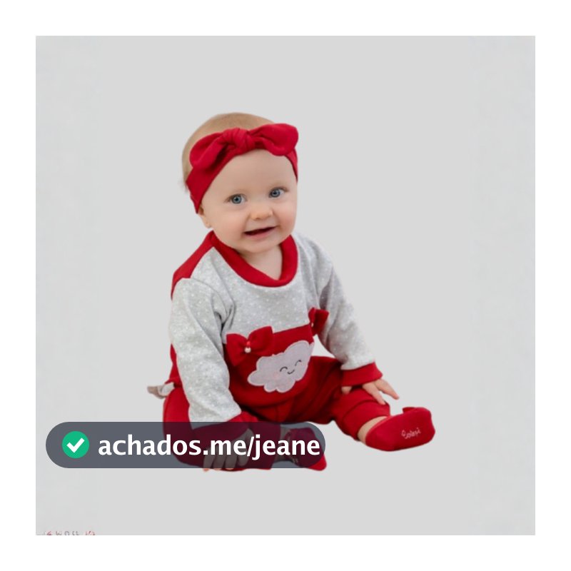 Conjunto Romila Bebê Menina Inverno Blusa Bordada + Calça com Babado Look Bebê Menina