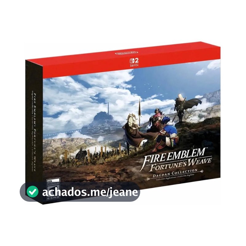 Fire Emblem Fortunes Weave Dagdan Collection Switch 2 Fisico