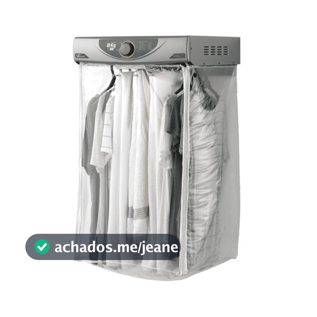 Secadora de Roupas Fischer Super Ciclo 8Kg 220V Silver Compacta Alta Performance (63978)