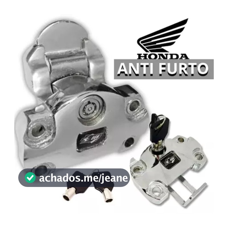 Trava Miolo Antifurto Ignição Moto 150 160 Titan Fan Start EGK Original Com o Novo Siatema Anti Ruido + Brinde