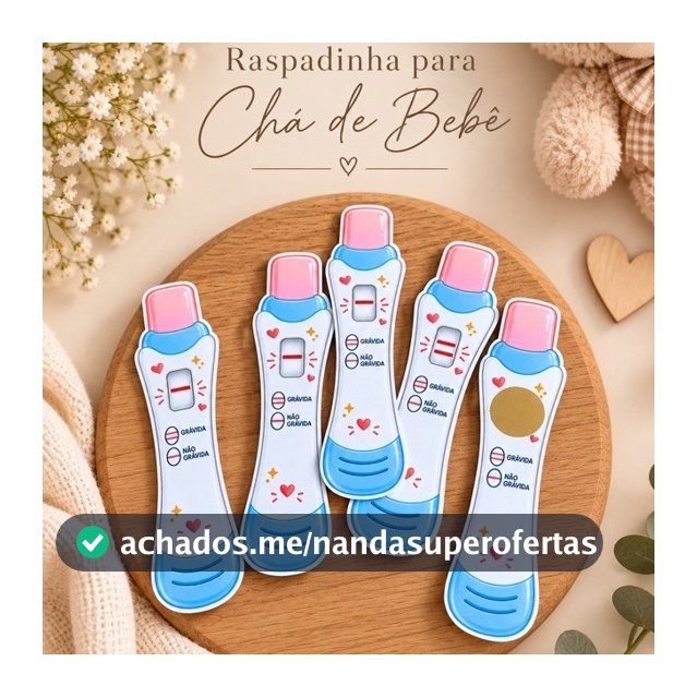 Raspadinha para Chá de Bebê