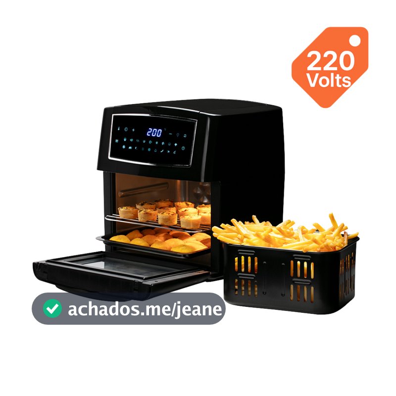 Fritadeira Elétrica Air Fryer Oven 12L Gallant GFE12 Super Family 220V