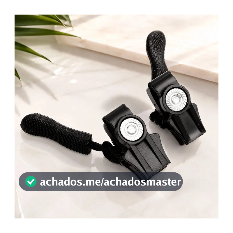 Kit 2 Zíper Reparo Manuteção Universal Instantâneo Blusa Bolsas Mochilas Jaqueta