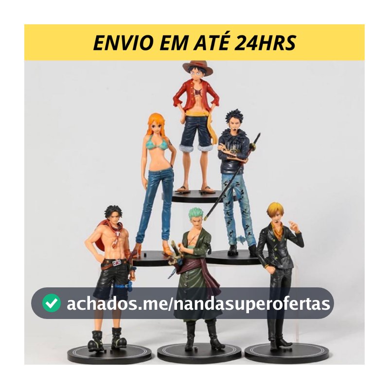 Boneco One Piece Coleção Action Figure Brinquedo Anime Brinquedo Infantil Luffy Law Sanji Zoro Ace