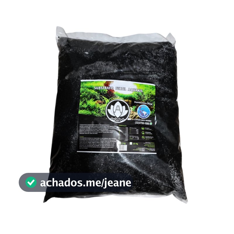 Substrato Fertil Aquakis Para Aquario Plantado - Granel